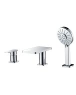 ALFI brand AB2879 Deck Mounted Tub Filler with Hand Held Showerhead