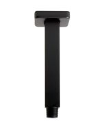 ALFI brand ABSA6S-BM Black Matte 6" Square Ceiling Shower Arm