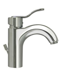 Polished Chrome Whitehaus 3-04040 Deck Mount Modern Bathroom Faucet
