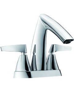 ALFI brand AB1003-PC Polished Chrome Two-Handle 4'' Centerset Bath Faucet