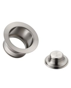 Whitehaus WH007EXT-BN Brushed Nickel Brass Extended Flange for Deep Fireclay Sinks