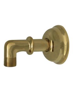 Whitehaus WH173C2-B Showerhaus Classic Polished Brass Supply Elbow
