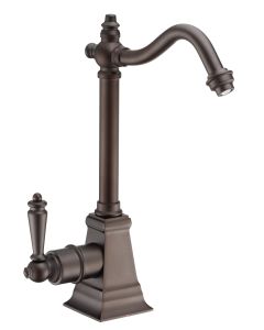 Whitehaus WHFH-H2011-ORB Oil Rubbed Bronze Instant Hot Water Faucet with Self Closing Handle