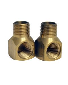 Whitehaus WHFS00098-20 Brass Elbow for Utility Faucet Installation
