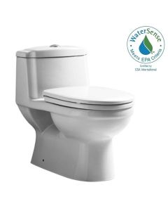Whitehaus WHMFL3222-EB Magic Flush Eco-Friendly One Piece Toilet