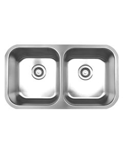 Whitehaus WHNEDB3118 Stainless Steel Sink