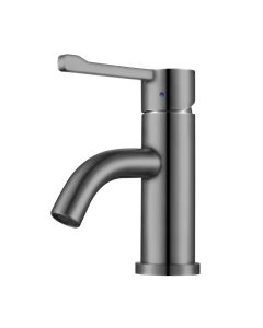 Whitehaus WHS0221-SB-BSS Waterhaus Brushed Stainless Steel Lavatory Faucet
