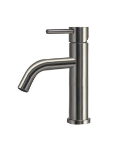 Whitehaus WHS8601-SB-PSS Waterhaus Polished Stainless Steel Lavatory Faucet
