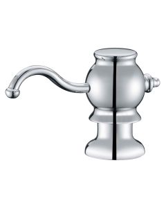 Whitehaus WHSD030-C Soap Or Lotion Dispenser in Polished Chrome