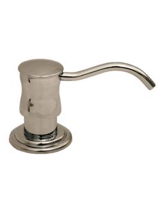 Chrome Whitehaus WHSD45N-C Kitchen / Bath Brass Vintage Soap / Lotion Dispenser