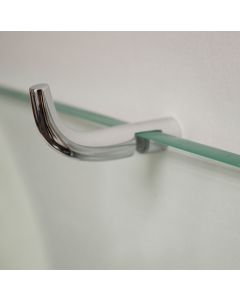 Whitehuas WHSHK01-C Slide On Towel Hook For Glass Shower Doors